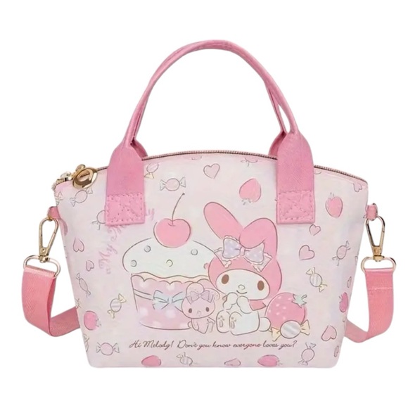 Hello Kitty HOST PICK! 🎉 My Melody Purse Bag Crossbody NWT FREE Hello Kitty Pen - Picture 1 of 9